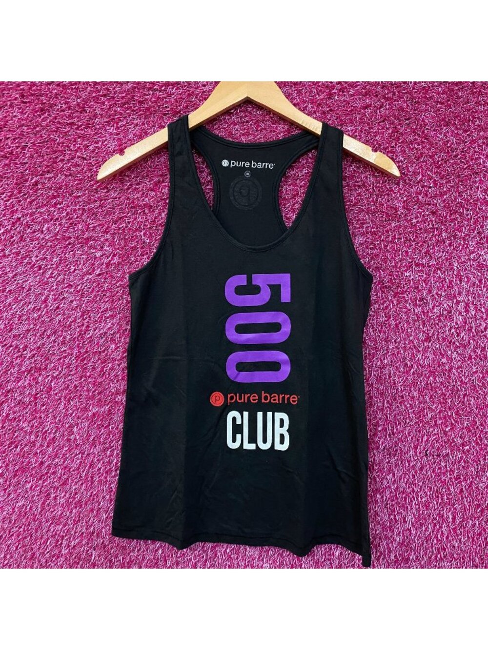 Pure Barre 500 Club Tank Top size Medium